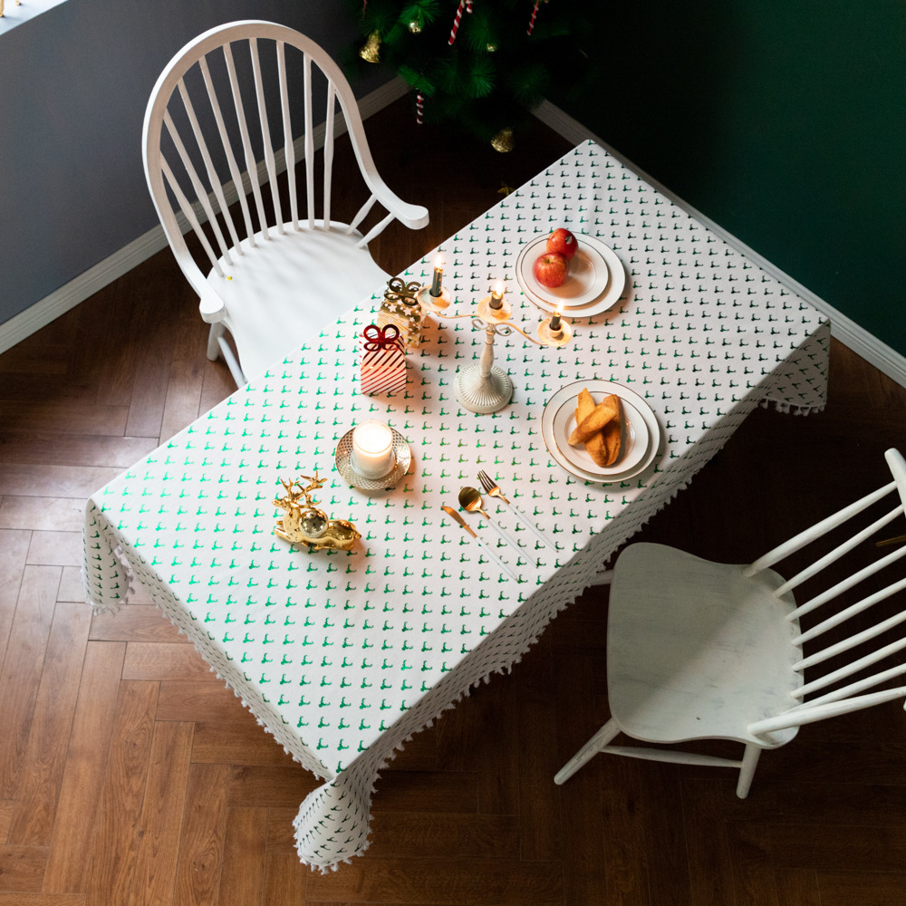 Linen Printed Table Cloths